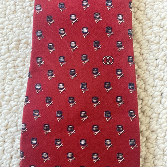 Gucci Vintage Pattern Tie - Picture 2 of 7